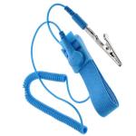 Electrician IC PLCC Cordless Anti Static Wrist Strap Clip Discharge Cable Band