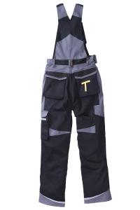 Wholesale Men'S Elastic Workwear Bib Pants​ Lightweight Fashion Bib Trousers For Indoor And Outdoor Work from china suppliers