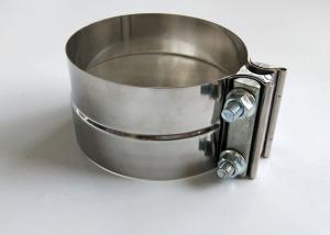 Wholesale Auto Part Split Pipe Clamp Stainless Steel Lap Joint Exhaust Band Clamp from china suppliers