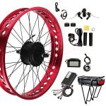 brushless gearless hub motor kit 48v 1500w ebike kit 700c