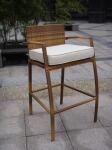 All Weather Waterproof Outdoor Garden Resin Wicker Bar Set