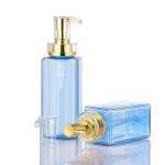 Hot Stamping Cosmetic Lotion Bottle With Pump 61mm Width ODM Available