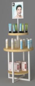 Wholesale Three Layers Makeup Display Rack / Professional Makeup Display Counter from china suppliers