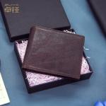 210D 21x10cm Mens PU Leather Wallet Card Slot Custom LOGO EN17