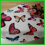 Hot selling four seasonal100% Polyester printed flower tablecloth made in BSCI