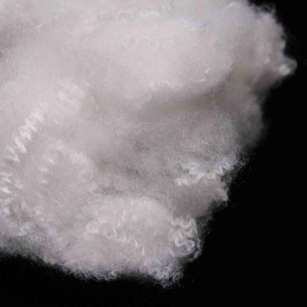 Recycled PET 8D Flame Retardant Fiber Fireproof Polyester Fiber For Filling