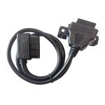 Car Extension Obd2 Interface Cable , Male to Dual Female Obd Port Cable