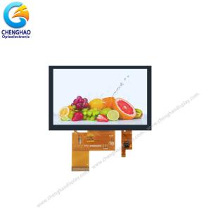 Wholesale 800*480 Capacitive TFT LCD Display 5.0 Inch 40pin Free Viewing Angle from china suppliers