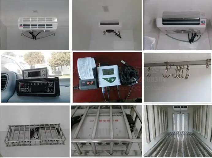 Customized SINOTRUK HOWO 4x2 New Model 4.1M Refrigerator Trucks Freezer Van Refrigerator Truck Wagon