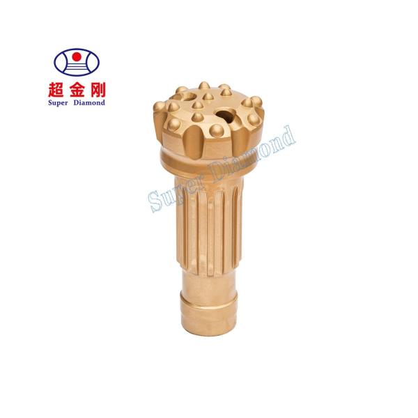 Alloy Steel 4inch 115mm Flat Face Ql40 Rock Drilling DTH Bit for Mining Type