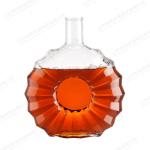 Rubber Stopper Sealing Type Clear 750ml Glass Bottle for Vodka Gin Rum Alcohol