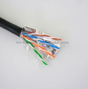 Wholesale 0.5mm CCA Cat5e FTP Cable PE Insulation 305 m/box Telecommunication from china suppliers