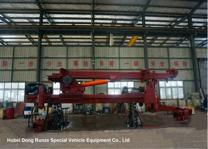 40 Ton 360 Degree Rotary Recovery Truck Body / Steel Wrecker Towing Body