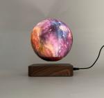 360 rotating magnetic levitation stary moon lamp light 6inch for home decor and