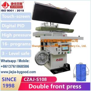 Wholesale High Pressure Wrinkle Free Garment Pressing Machine For Cotton Shirt Front Body from china suppliers