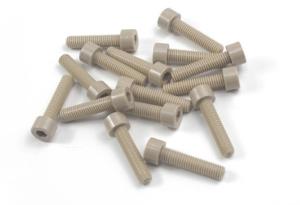 Wholesale High Precision Virgin Peek Set Screws Bolts / Peek Socket Head Cap Screws from china suppliers