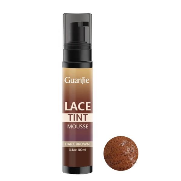 Custom Logo Wholesale 100ml Hair Colour Foam Tint For Wigs Lace Tint Mousse