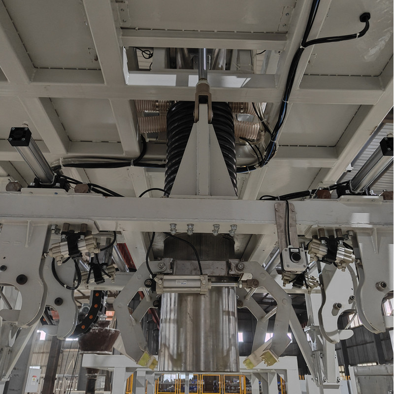 Automatic Vertical Column Palletizer Robot ABB Palletizing Machine