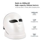 Rechargeable LED Light Photon Therapy Face Mask Wrinkle Removal Facial Beauty