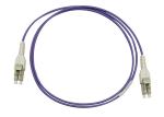OM3 , OM4 Uniboot LC Fiber Optic Patch Cord with OM4 LSZH Cable
