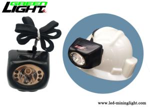 Wholesale Anti Explosive Miners Cap Lamp , Waterproof 8000lux Miners Lights For Hard Hats from china suppliers