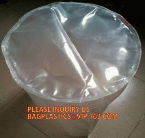 Wholesale Round Bottom Plastic Drum Liner Bags, Salvage Round Bottom Plastic Bag , LDPE Polybags For Packing Fish from china suppliers