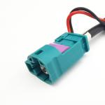 H Code HSD FAKRA Cable Assembly Female Jack To Fakra Z Male Jack