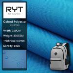High Elastic 600D 100% Polyester Waterproof PVC Fabric Durable For Bags