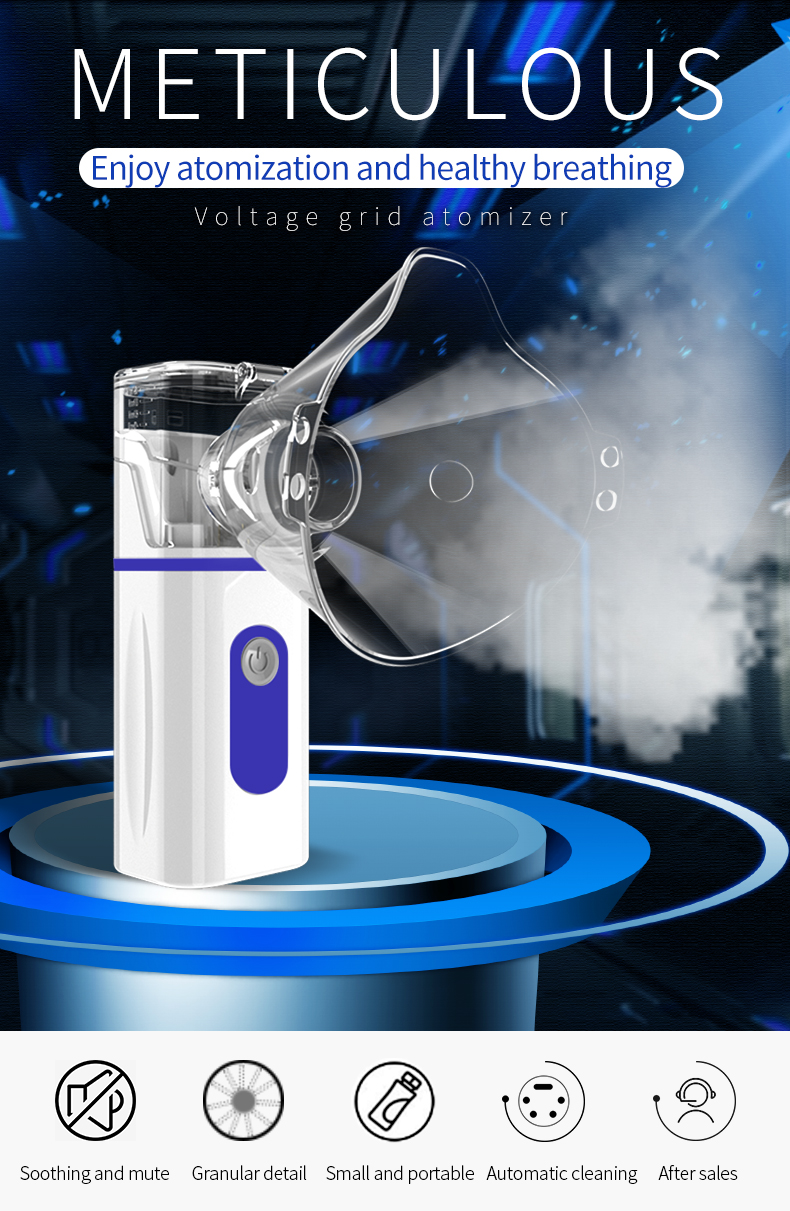 wholesale Portable Mesh Nebulizer For Children Medical Atomizer