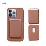 Custom Leather Magnetic Card Holder Wallet Shockproof For IPhone Samsung