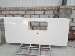 Wholesale Man Made Quartz Bathroom Tops , Artificial Engineered Quartz Countertops from china suppliers