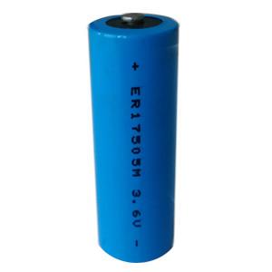 Wholesale Stable Load Voltage Li Socl2 Rechargeable Battery , ER17505M Li Socl2 Battery from china suppliers