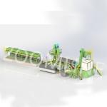 Stationary EAC 60T/H Drum Asphalt Mixing Plant