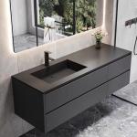 Hotel Wall Mounted Bathroom Cabinet Modern Bathroom Mirrored Cabinet With LED
