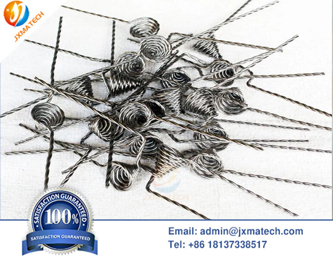 99.95% Pure Tungsten Filament For Evaporation Aluminum