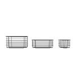 Household Storage Baskets For Home Cabinet Pantry Closet Kitchen Fridge Fruit