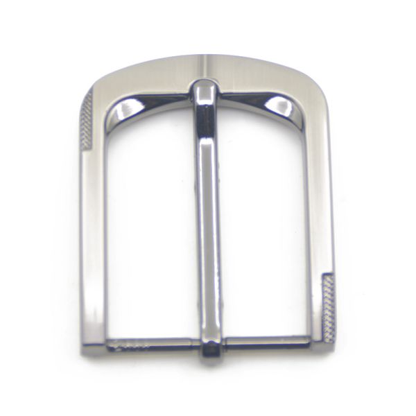 Metal 1.37 in Belt Buckle Casual Polished End Bar Single Pin Belt Buckle vintage belt buckle