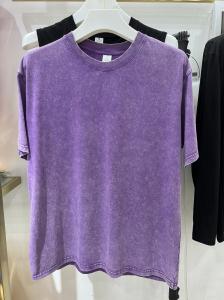 Wholesale Custom Logo T-Shirts Graphic Plain Vintage T Shirt Washed Blank Tee Shirts for Men from china suppliers