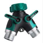 Customized 4 Way Brass Hose Splitter Connect Fittings Garden Hose Adapter