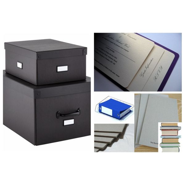 FSC Different Color Cardboard Book Binding Board Sheets For Lever Arch File