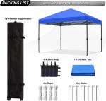 Show Canopy Tent, Stable Pop up Outdoor Canopy Tent, Gazebo Tent with Mosquito