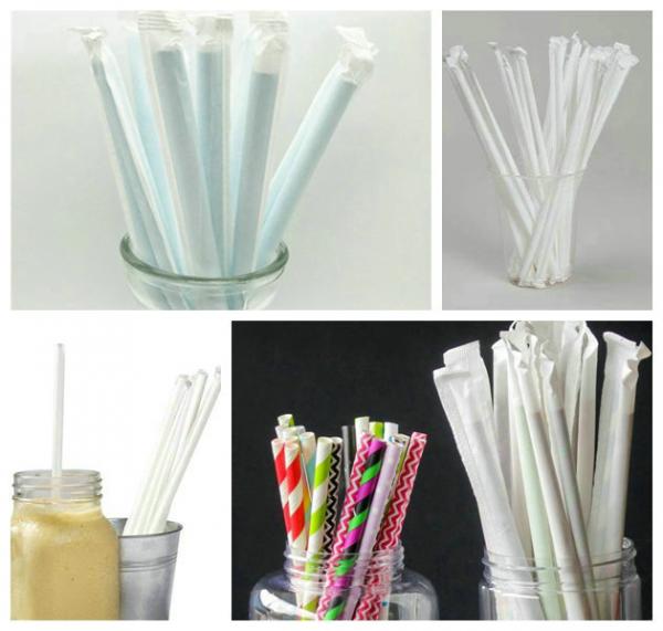  26gsm 28gsm Eco Straw Wrapping Paper For Wrapping Disposable Paper Straws