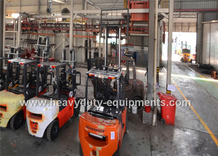 FY30 Gasoline / LPG forklift , 3000mm Lift Height Counterbalance Forklift Truck