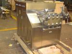 Industrial Electric Two Stage Gear Box Milk Homogenizer Machine 3000L/H 22 KW