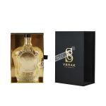 Gold Foil Logo Perfume Sample Box With Ribbon For Luxury Gift Packaging