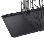 91x64x58cm Lightweight Metal Dog Crate Welded Easy Cleaning Two Handles