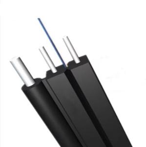 Wholesale Flexible 2 6 Core G657 A1 G 657a1 Self Supporting FTTH Fiber Optic Drop Cable from china suppliers