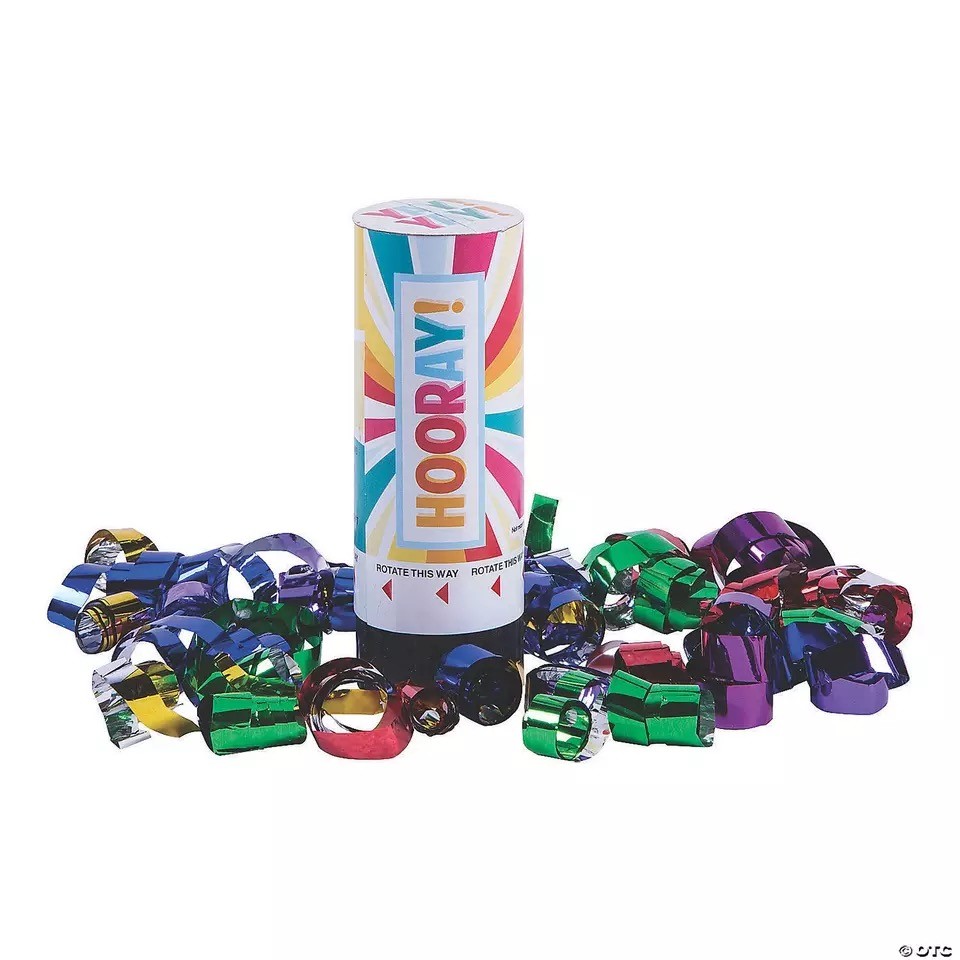 Colored Confetti Birthday Party Popper Glitter Confetti Bomb
