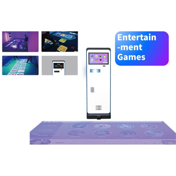 All In One Interactive Floor Games Sport Education Station 3D Interactive Projection Game