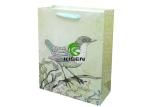 Luxury Recycled Paper Bags With Handles , Embossing Fancy Eco Friendly Paper